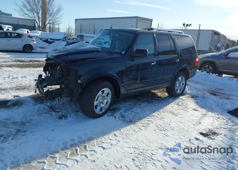 2014 Ford Expedition Limited z USA, uszkodzony, nr VIN 1FMJU2A58EEF11329